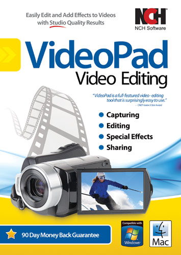 nch video editing software