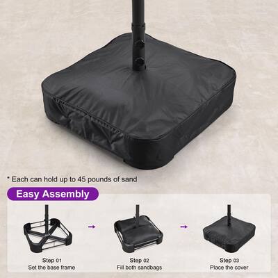 14 foot patio umbrella Double-Sided Rectangular Since its launch in 2013 14ft Patio Umbrella Double Sided