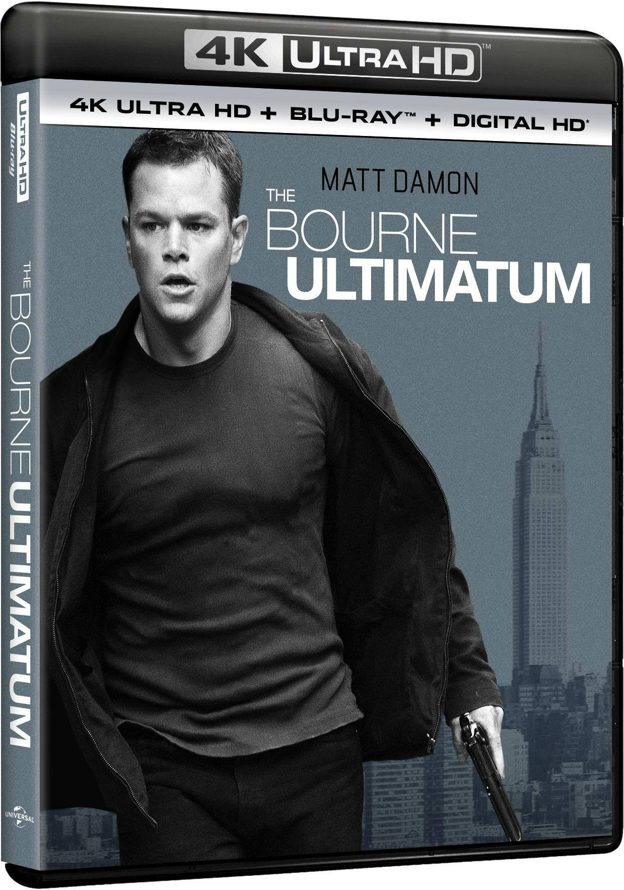 Angle. The Bourne Ultimatum   - 4K Blu-Ray.