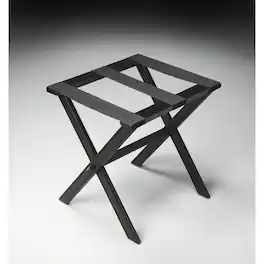 Butler Specialty - Anthony Folding Luggage Rack - Black