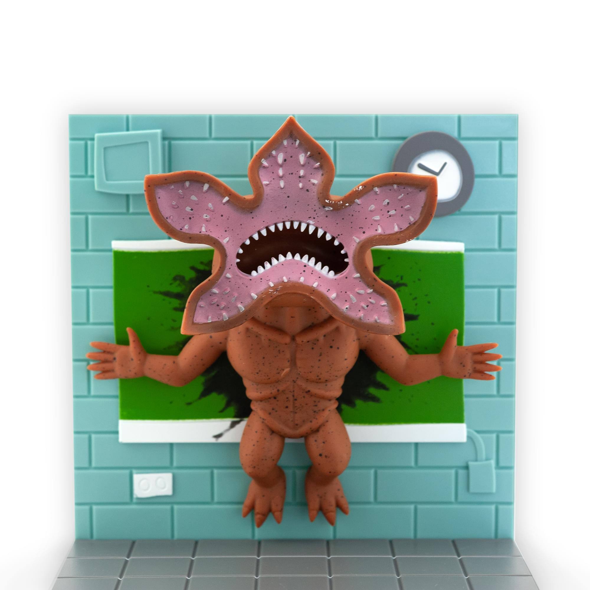 Alt View 10. Loot Crate - Stranger Things Eleven Vs. Demogorgon Exclusive Diorama | SuperEmoFriends Design - Multi-Color.