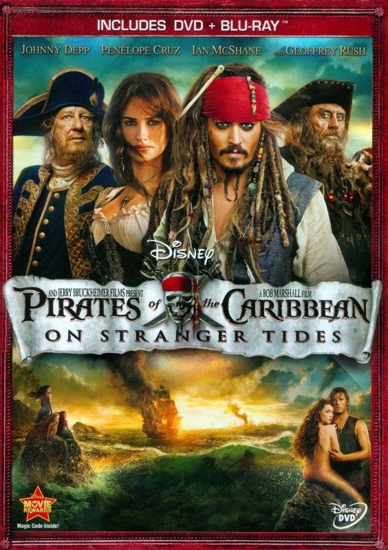  Pirates of the Caribbean: On Stranger Tides [2 Discs] [DVD/Blu-ray] [Blu-ray/DVD] [2011]