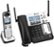 Angle Zoom. AT&T - SB67138 SynJ® Expandable 4-Line Corded/Cordless Small Business Phone System - Black/Silver.