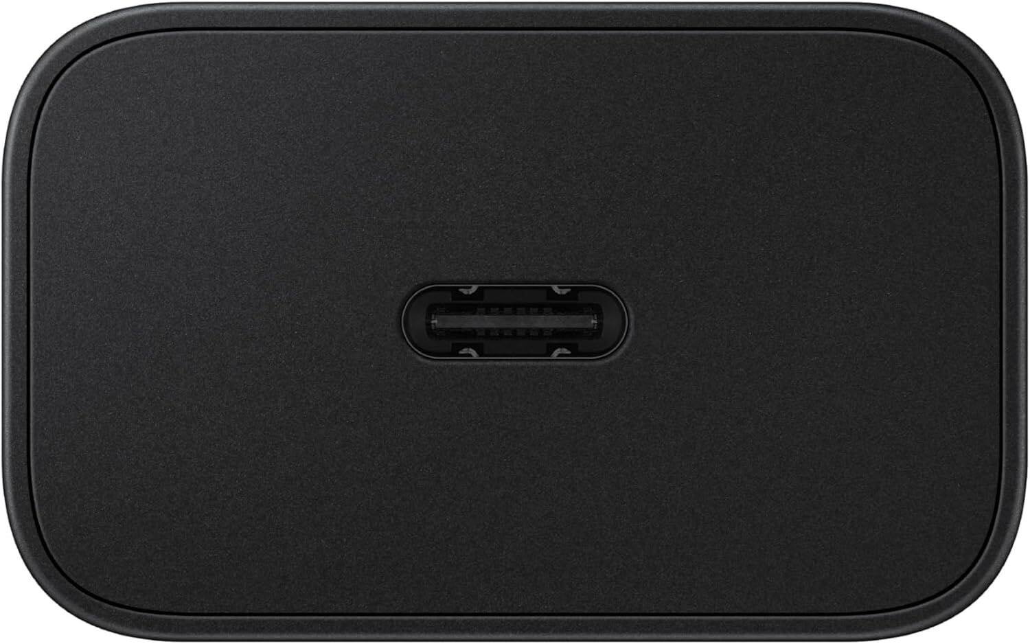 Back. Samsung - Samsung Original 25W Super Fast Charger With USB-C Cable - In Retail Box.