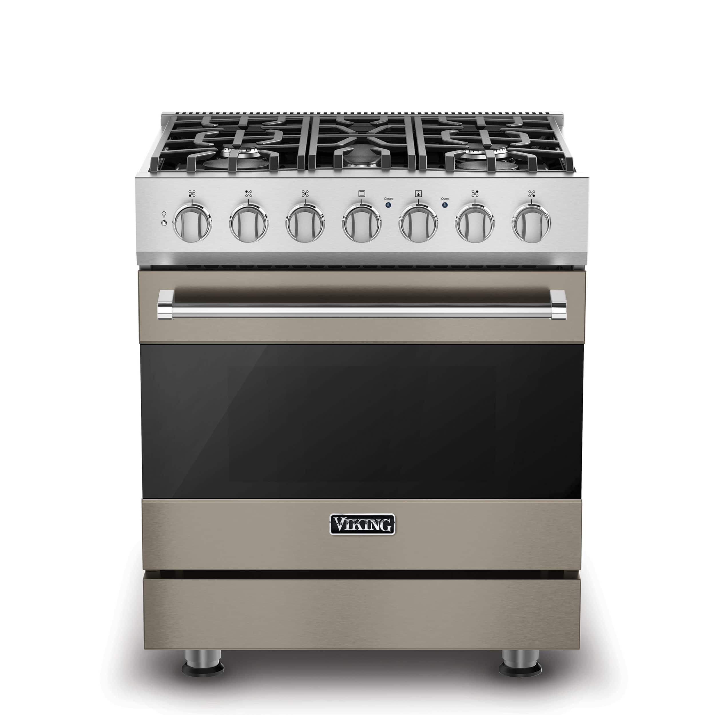 Viking - 3 Series 4.7 Cu. Ft. Self-Cleaning Freestanding Dual Fuel Convection Range - Nantucket - Nantucket
