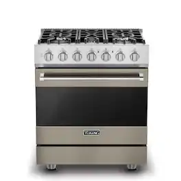 Viking - 3 Series 4.7 Cu. Ft. Self-Cleaning Freestanding Dual Fuel Convection Range - Nantucket - Nantucket