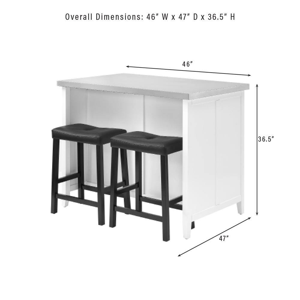 Overall Dimensions: 46" W x 47" D x 36.5" H