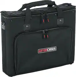 Gator - 2U Lightweight Portable Rack Bag with 14-Inch Depth, Plywood Interior and Shoulder Strap