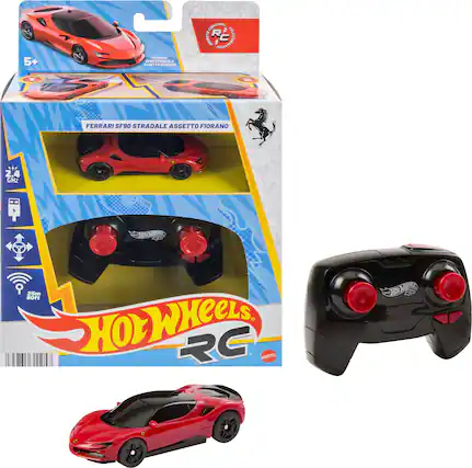 5+
FERRARI SF90 STRADALE ASSETTO FIORANO
CONTROL REMOTE RC CA
FERRARI SF90 STRADALE ASSETTO FIORANO
2.4 GHZ
25m 80ft HOTWHEELS RC
MATTEL
