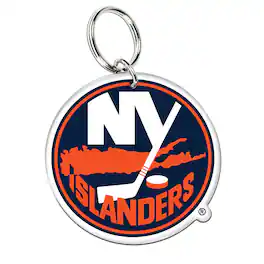 WinCraft - New York Islanders Premium Acrylic Core Key Ring - Multicolor