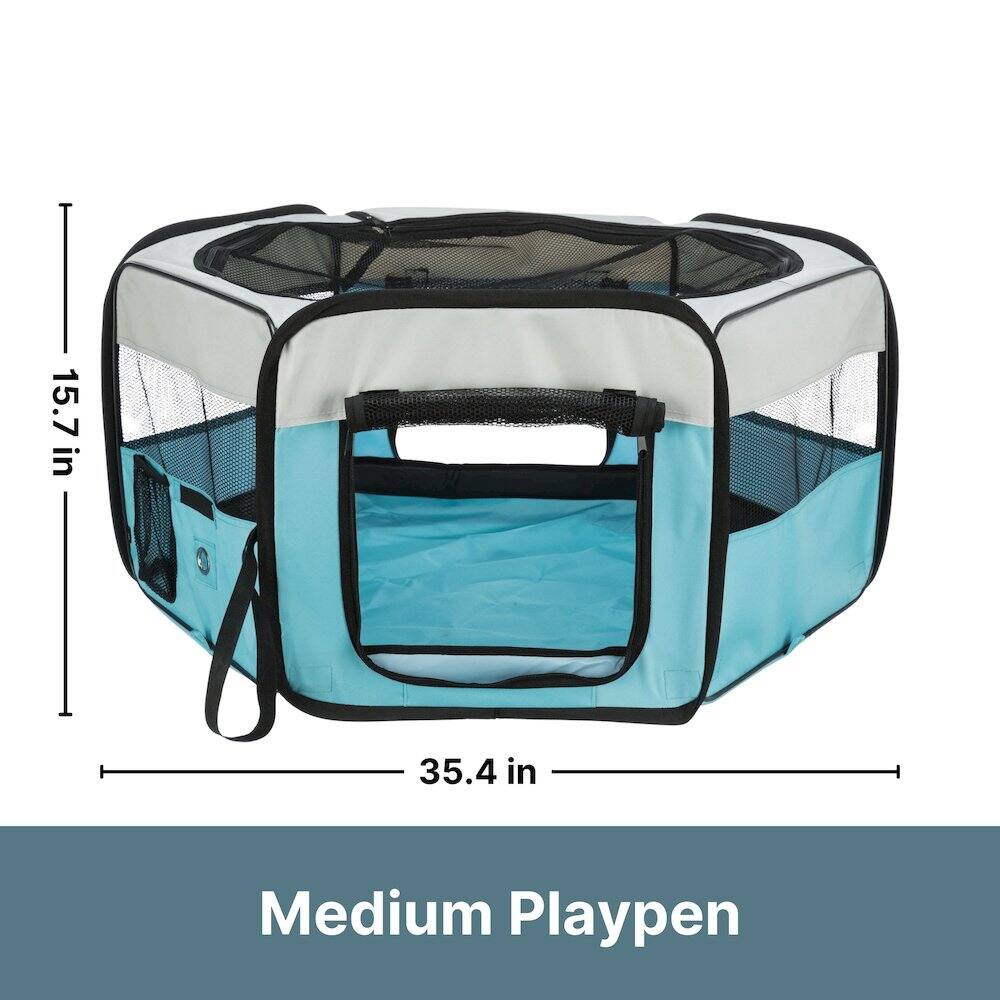 15.7 in  
35.4 in  
Medium Playpen