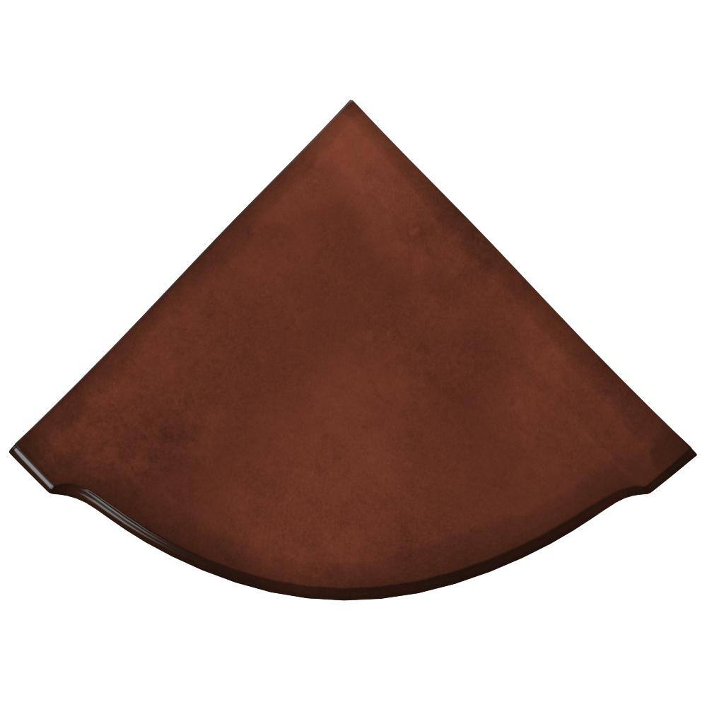 Angle. Butler Specialty - Durham Corner Cabinet - Dark Brown.
