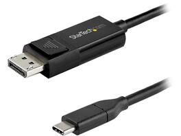 StarTech.com - CDP2DP142MBD 2m USB C to DP 1.4 Cable - 8K, HBR3, Thunderbolt 3