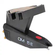 Front. Ortofon - Ortofon OM 5E MM Phono Cartridge - Black.