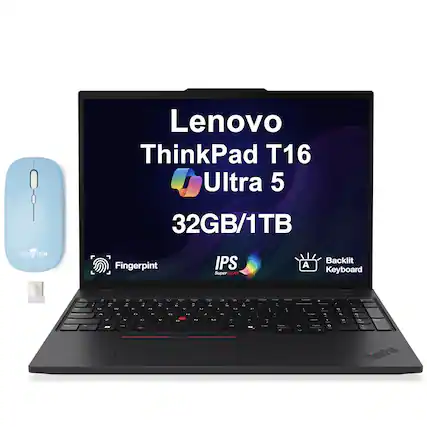 Lenovo ThinkPad T16 Ultra 5 32GB/1TB DOCKYTORM DOCK TORM Fingerpint IPS SuperCLEAR A Backlit Keyboard