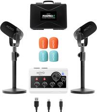 MOVO PODPRO-T PORTABLE PODCAST BUNDLE
MOVO
MOVO MOVO
MOVO MOVO
MOVO
MOVO MDX-2
48V
VBM
2
A
R
