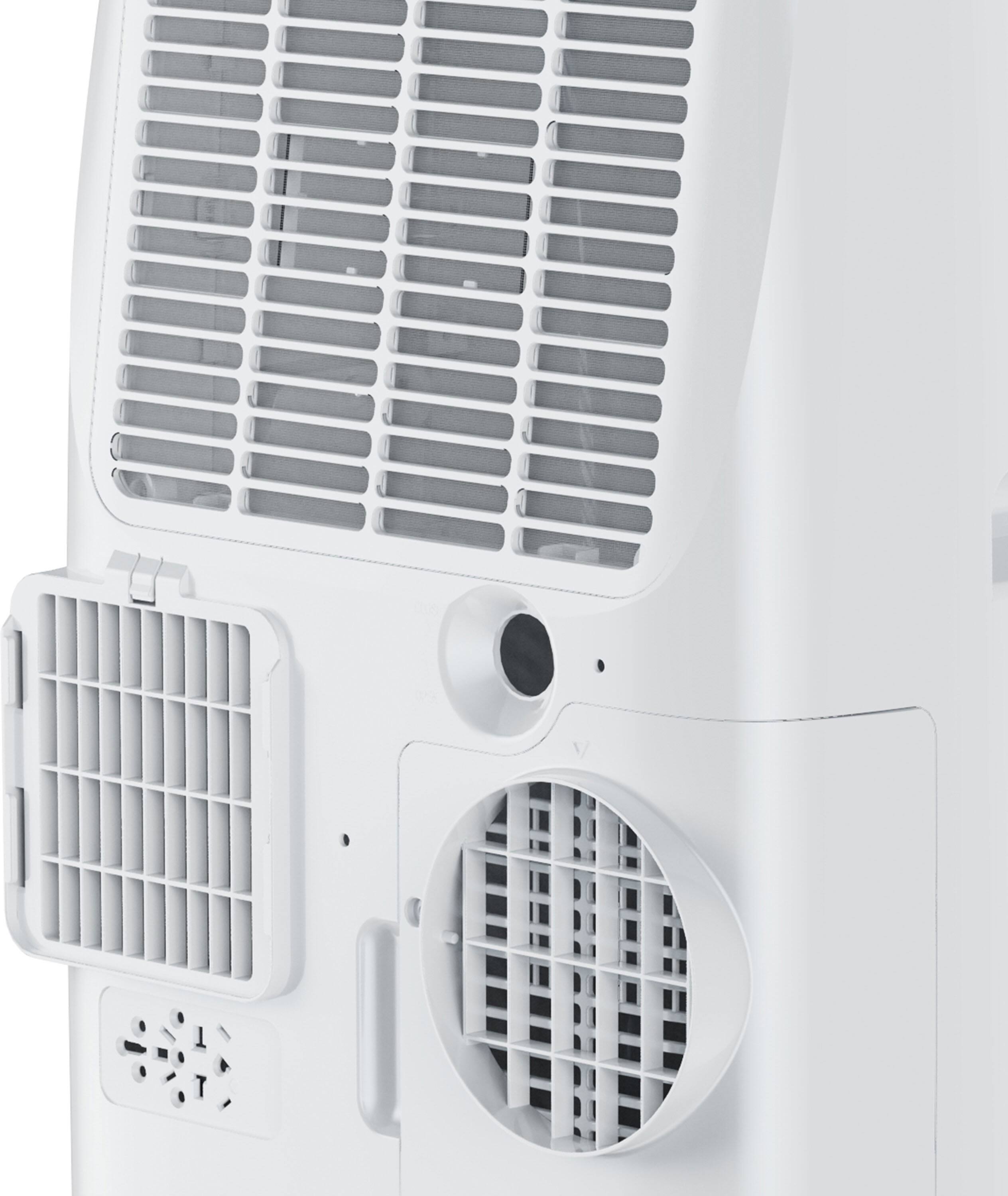 Alt View 21. TCL - 450 Sq. Ft. 10,000 BTU Q-Series Ultra-Quiet Dual Hose Inverter Smart Portable Air Conditioner - White.