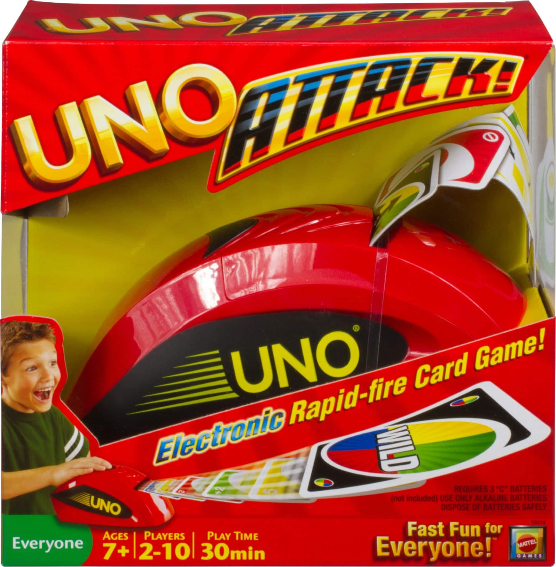 Best Buy: Mattel UNO ATTACK! Game Red T8219