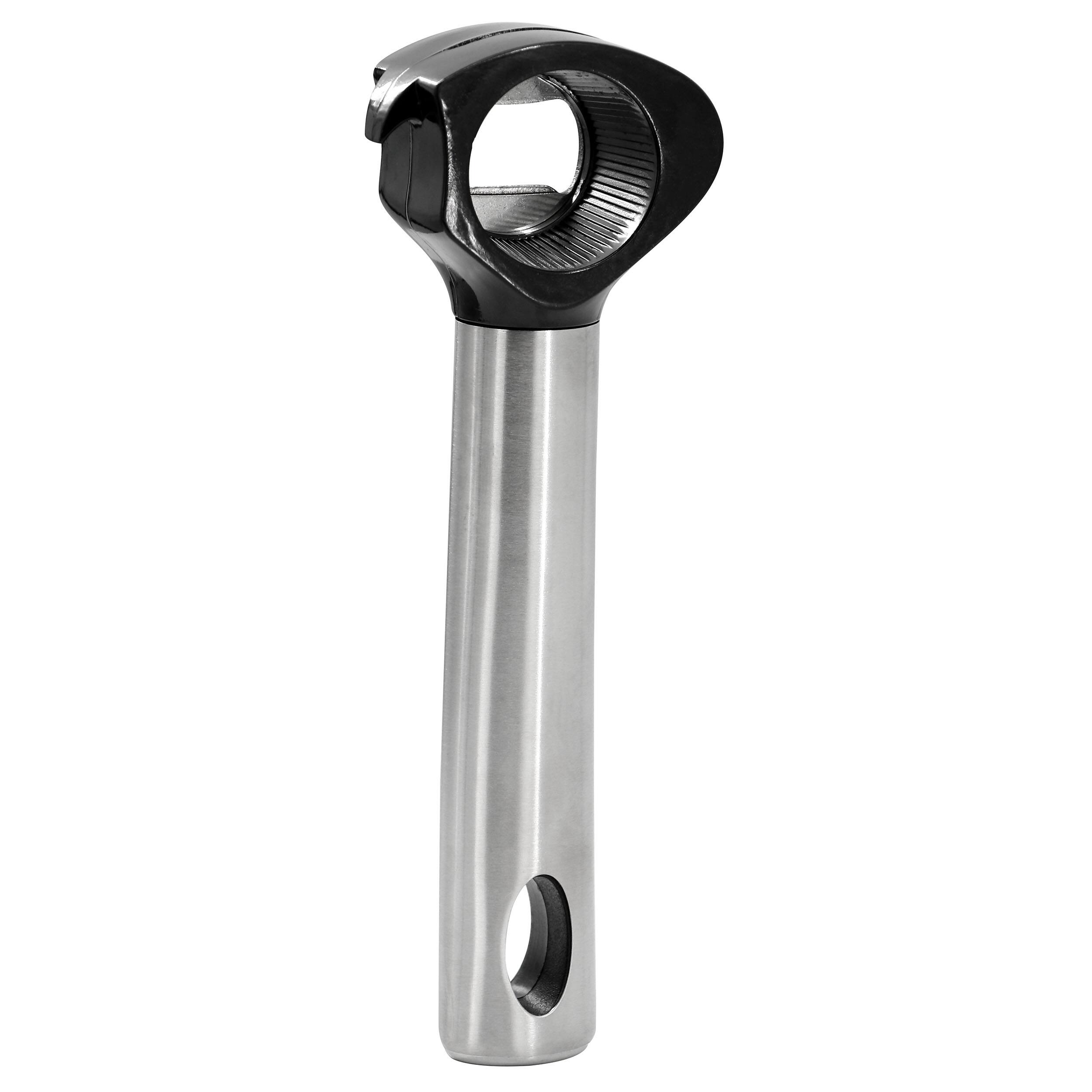 Alt View 1. Oster - Oster Baldwin 6 Inch Manual Stainless Steel Bottle Opener - Silver.