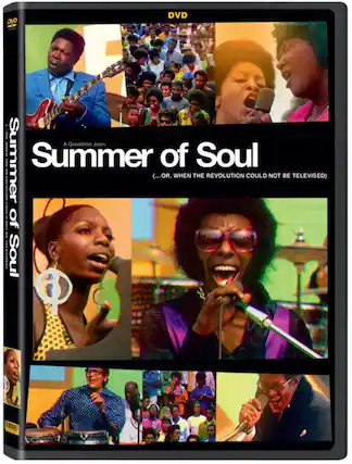 Front. Summer of Soul (...Or, When the Revolution Could Not Be Televised) - DVD.