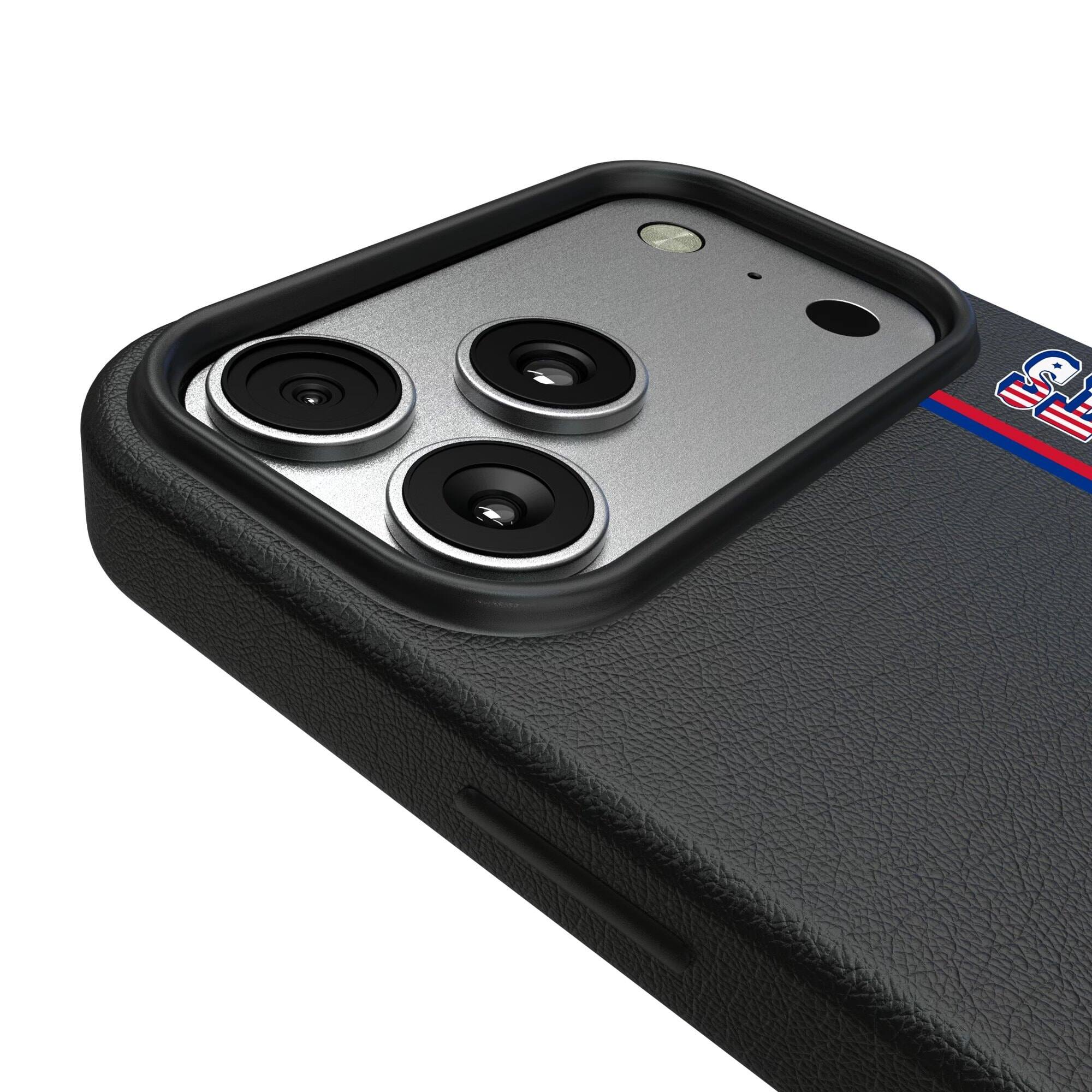 Alt View 2. Keyscaper - Throwback Logo iPhone Magnetic Bump Case - 16 - Black.