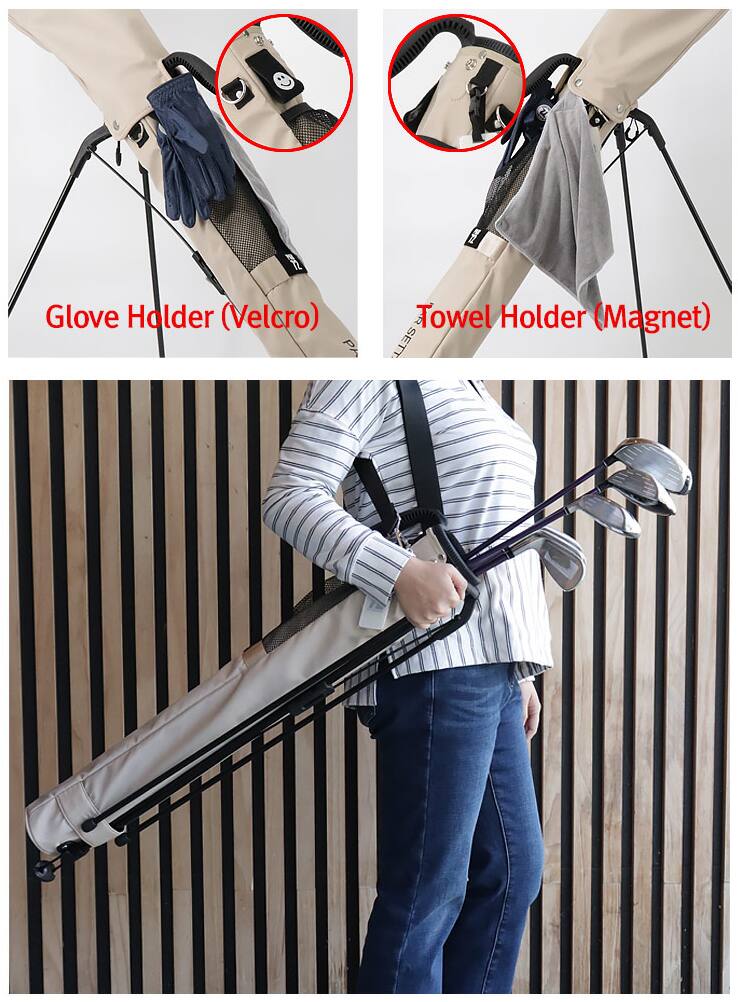 Glove Holder (Velcro)  
Towel Holder (Magnet)