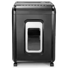 Front. Aurora - Aurora AU1880XA Anti-Jam Heavy Duty 18-Sheet Crosscut Paper/ CD /60 Min/ 7-Gallon Basket Shredder - Black.