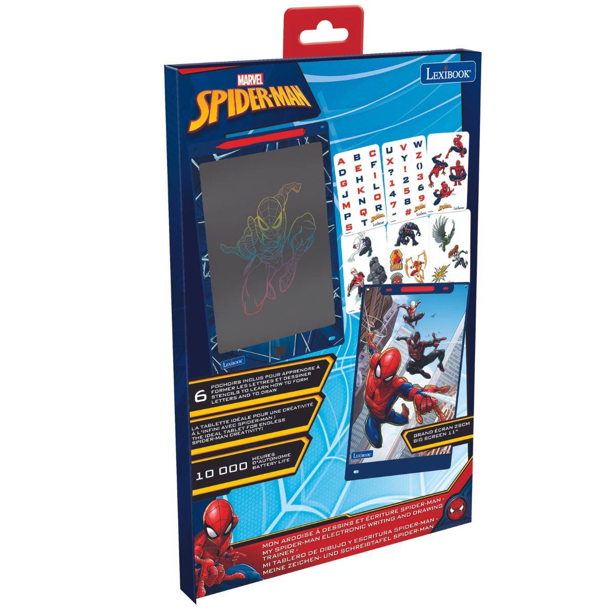 MARVEL LEXIBOOK SPIDER-MAN

LEXIBOOK A POUR APPRENDRE DESSINER POCHOIRS INCLUS LETTRES ET TO FORM LES LEARN HOW TO DRAW LETTERS AND STENCILS FORMER 01 TO DRAW LETTERS AND UNE CRATIVIT IDALE POUR LA TABLETTE AVEC SPIDER-MAN FOR ENDLESS ECRAN 28CM A INFINI IDEAL CREATIVITY! GRAND SPIDER-MAN THE BIG SCREEN HEURES LEXICOC LIFE 10 ECRITURE AND SPIDER-MAN- DRAWING ET WRITING SPIDER-MAN- A DESSINS SPIDER-MAN MON SPIDER-MAN ARDOISE DIBUJO SCHREIBTAFEL Y ESCRITURA MY TRAINER- DE UND MI TABLERO ZEICHEN- MEINE