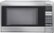 Front. Panasonic - 1.2 Cu. Ft. Mid-Size Microwave - Stainless steel.