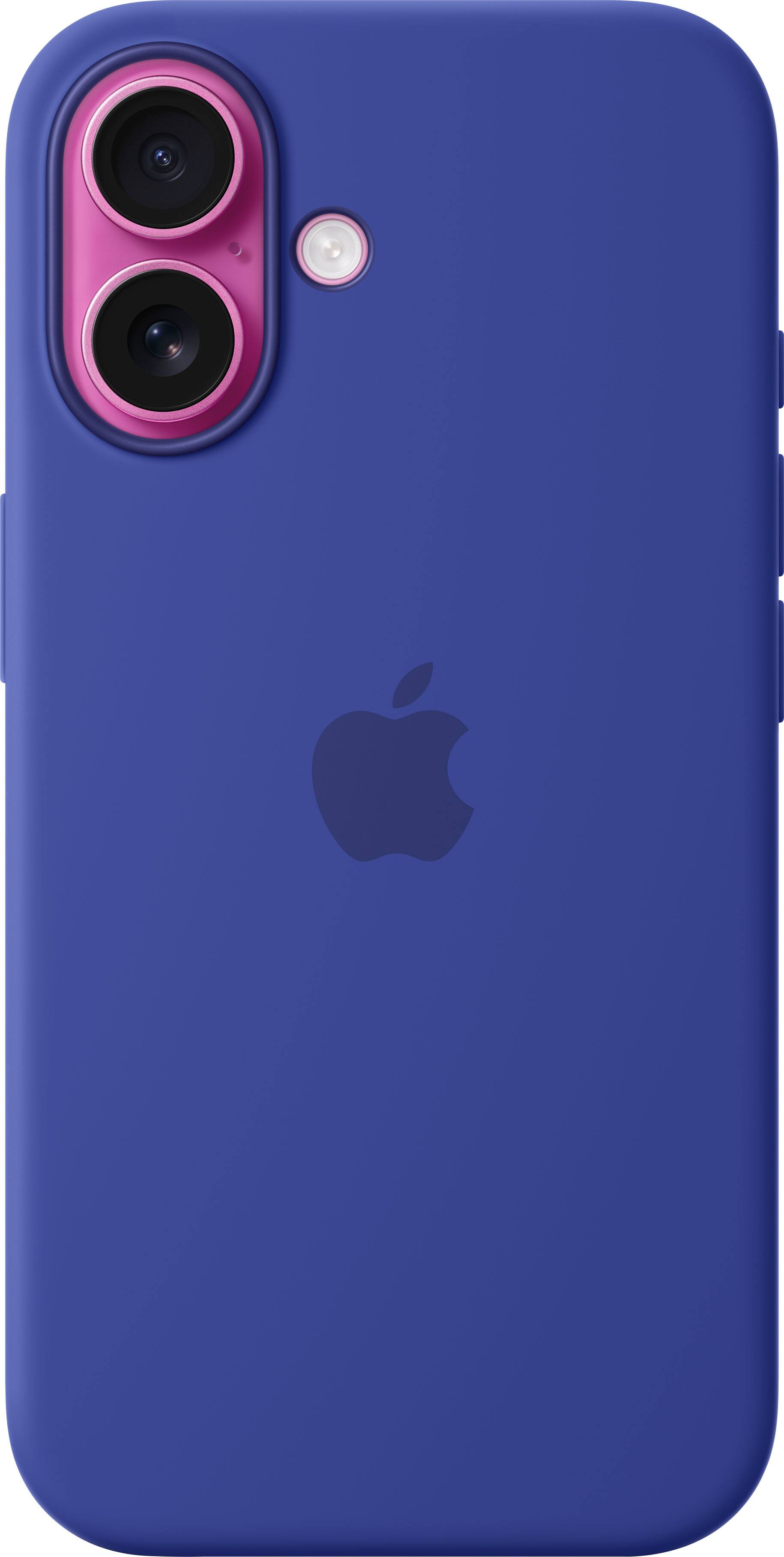 Alt View 12. Apple - iPhone 16 Silicone Case with MagSafe - Ultramarine.