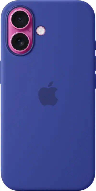 iPhone 16 Silicone Case with MagSafe Ultramarine - Apple iPhone 16 Silicone Case with MagSafe Ultramarine - Apple