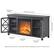 Alt View 21. Camden&Wells - Colton Log Fireplace TV Stand for Most TVs up to 55" - Charcoal Gray.