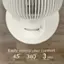 Vornado Easily control your comfort. 45° 360° 3 SPEED Tilt Swiveling Base Settings.