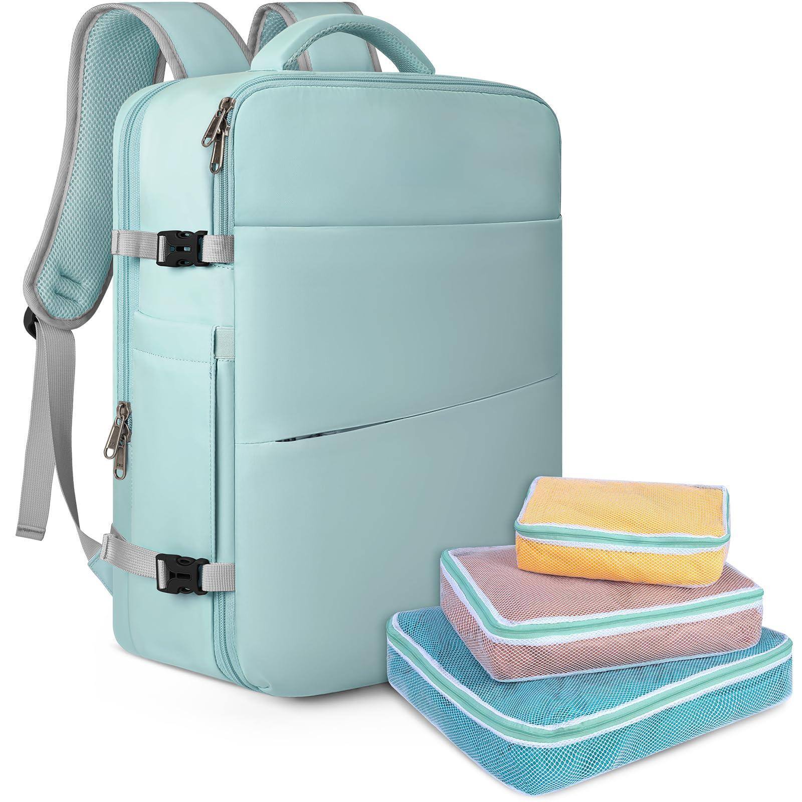 Cozy Serene Travel Backpack For Men Women 17 Inch Flight Approved Carry ...