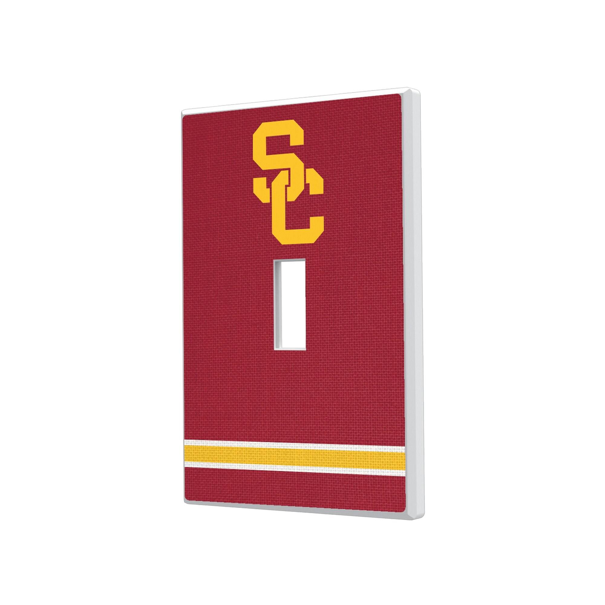 Keyscaper - USC Trojans Stripe Design Single Toggle Light Switch Plate - Multicolor price history on PriceWatchPro