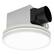 Front. Akicon - Bathroom Exhaust Fan with Light, Dimmable 3CCT LED Light with Night Light, 80 CFM, 2 Sones, Round, White - White.