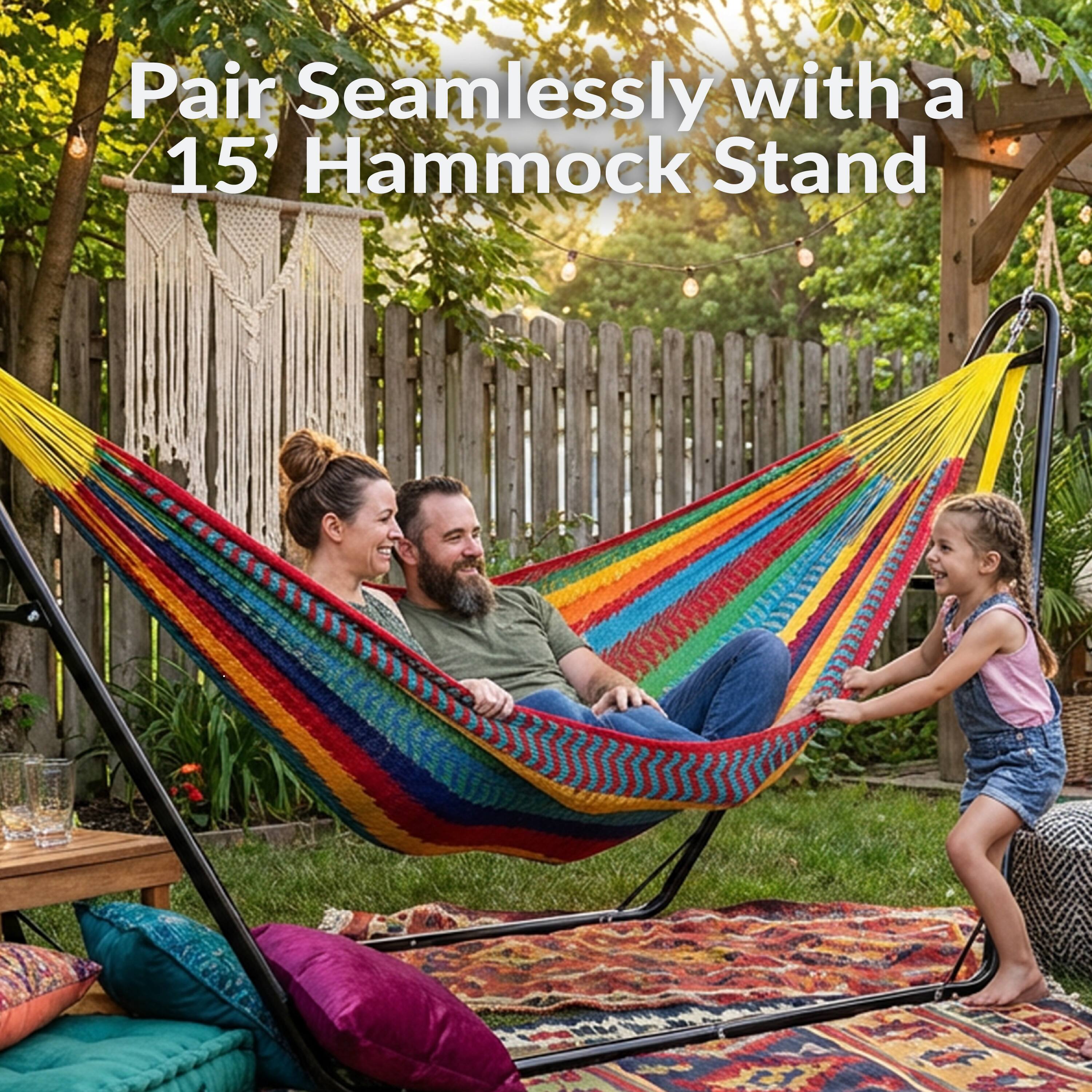 Pair Seamlessly with a 15' Hammock Stand