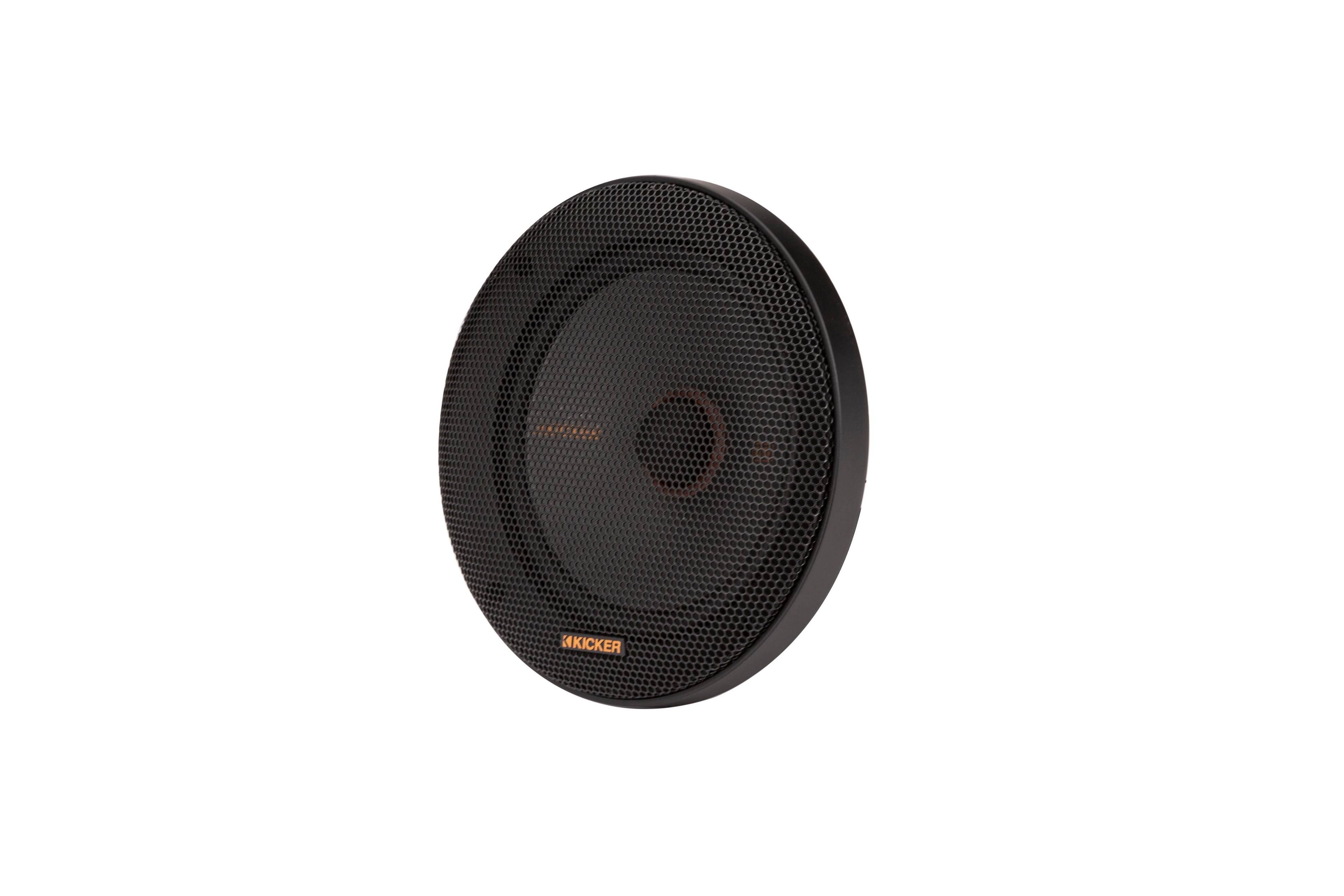Left. KICKER - KS Series 6.5" Component 2-Way Car Speaker with Polypropylene Cone (Pair) - BLACK.