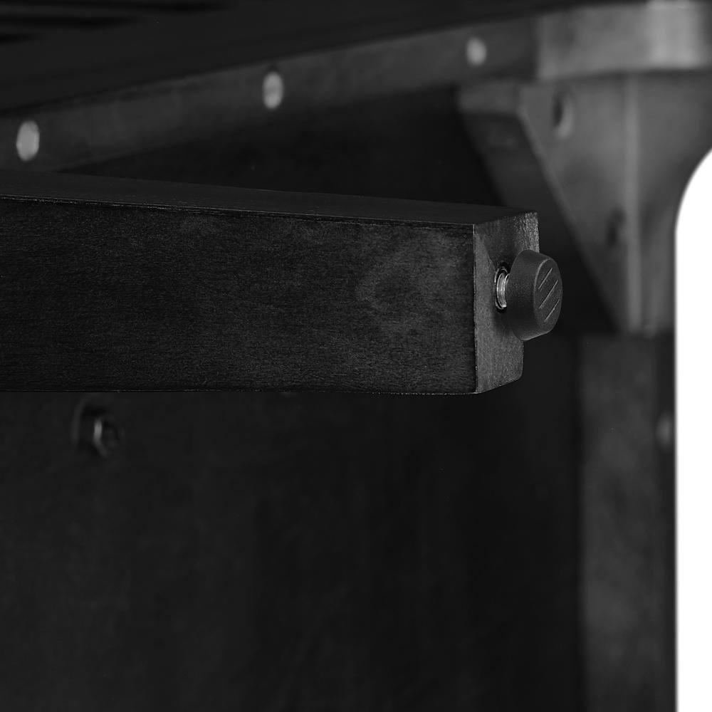 Alt View 7. Crosley Furniture - Asher Sideboard - Matte Black.