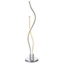 Jonathan Y - Cairo 26.25" LED Integrated Table Lamp - Chrome