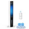 Front. Etust - Etust 38" Evaporative Air Cooler, Tower Oscillating Fan for Bedroom, Portable Ice Cooling Fan for Home Office.