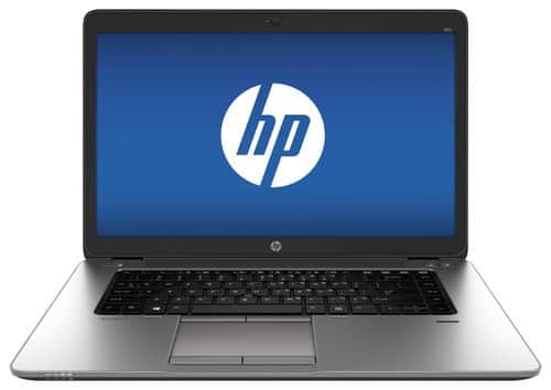 Front. HP - EliteBook 850 G1 15.6" Laptop - Intel Core i7 - 8GB Memory - 500GB Hard Drive - Black.