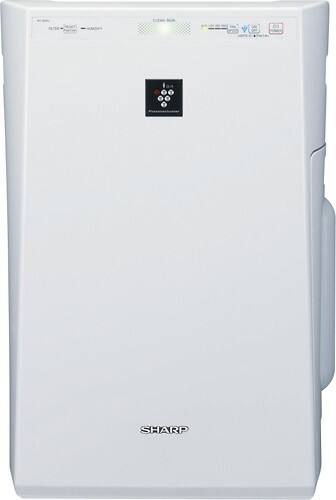Front Standard. Sharp - Plasmacluster 99.97% HEPA Air Purifier - White.