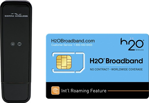 H2O Broadband No Contract Worldwide Wireless Internet On The Go Compass 888 NEW 