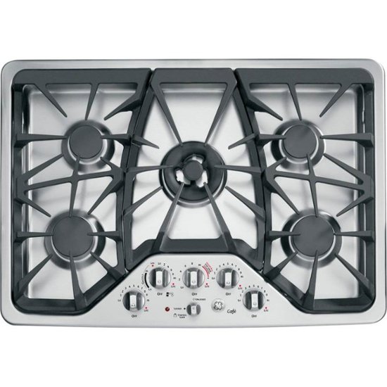 GE – 30″ Gas Cooktop – Stainless steel