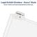 Legal Exhibit Dividers - Avery® Style
Avery® Style is printed using Helvetica bold type.
EXHIBIT A
26