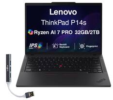 Lenovo ThinkPad P14s Ryzen AI 7 PRO 32GB/2TB IPS SuperCLEAR A Backlit Keyboard Fingerprint