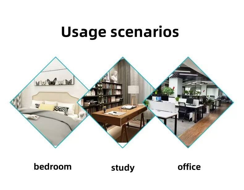 Usage scenarios

- bedroom
- study
- office