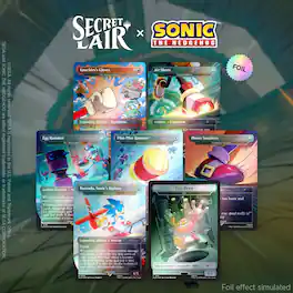 Wizards of The Coast - Magic: The Gathering TCG: Secret Lair x Sonic - Turbo Gear - Foil