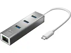 Front. j5create - 3-Port USB Type-C Hub, Space Gray - Space Gray.